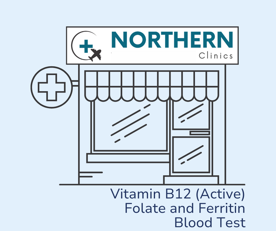 Vitamin B12 (Active) Folate and Ferritin Blood Test